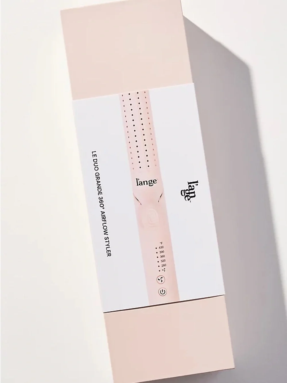 Lange Le Duo Grande 360° Airflow Styler - Peach Pink